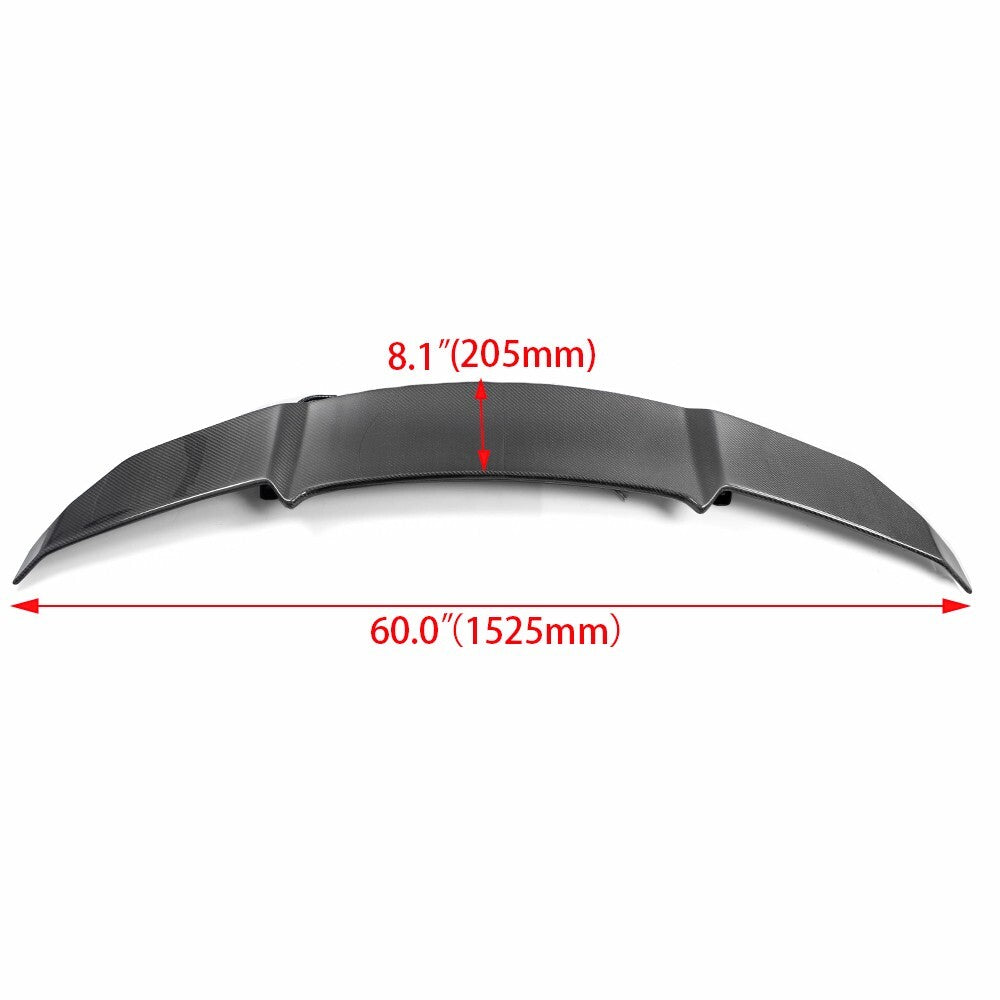 Carbon Fiber Electric Automatic Lift Tail Spoiler Wing for 17-24 for Tesla Model 3