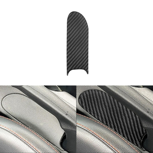 Carbon Fiber Below Hand Brake Panel Trim Cover for Hyundai for Veloster JS 2019-2022