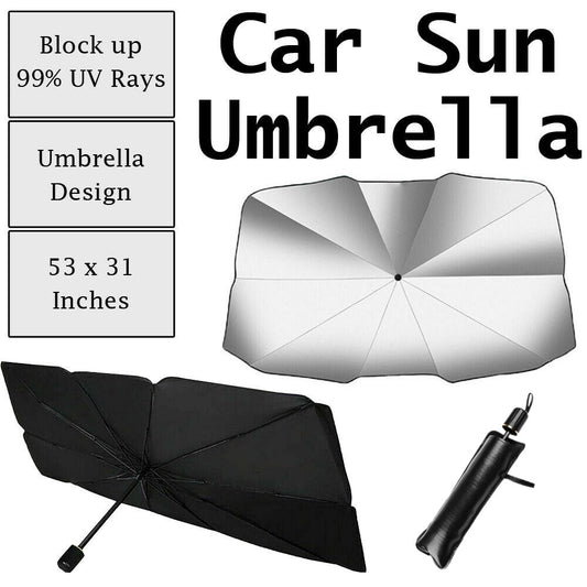 for Toyota Car SUV Windshield Umbrella Sun Shade Foldable Heat Block Front Cover