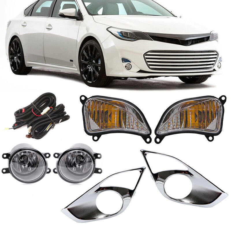 Front Fog Lamp+Turn Signal Light+Lamp cover Set for Toyota for Avalon 2013 2014 2015