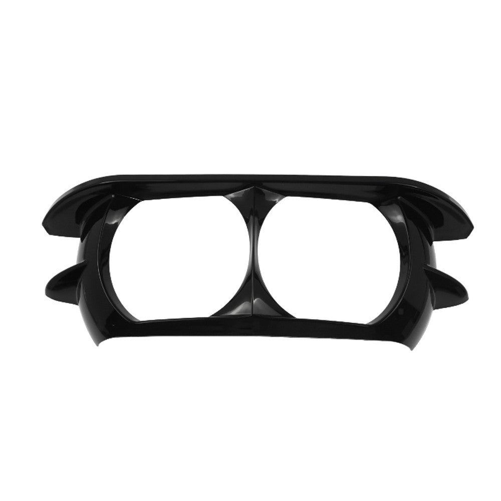 Dual Headlamp Headlight Trim Cover Bezel Fairing for Harley Road Glide 2015-2020