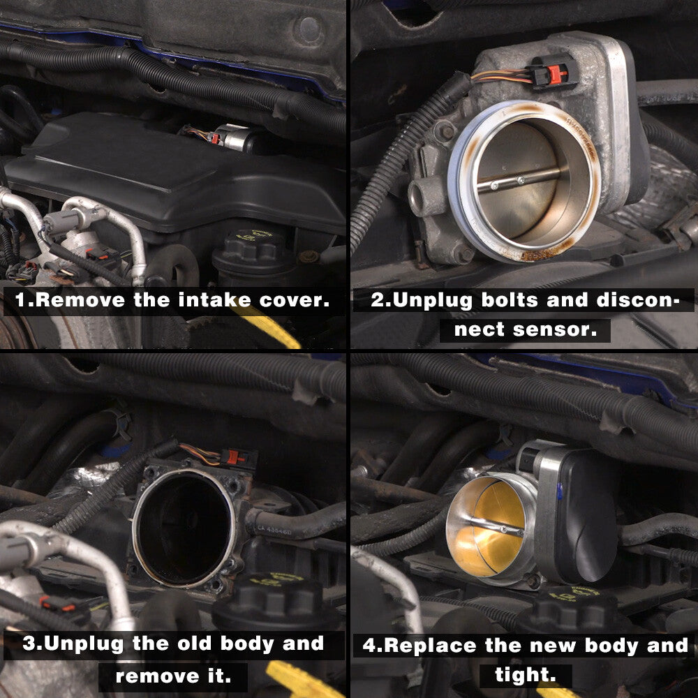High Performance 90mm Throttle Body for Dodge for Ram 1500 for Chrysler 300C SRT8 for Jeep