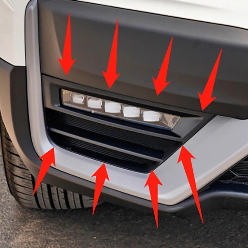 Front Bumper Fog Lamp Frame Cover Fog Light Bezel for Honda for Honda CRV 2020- 2022