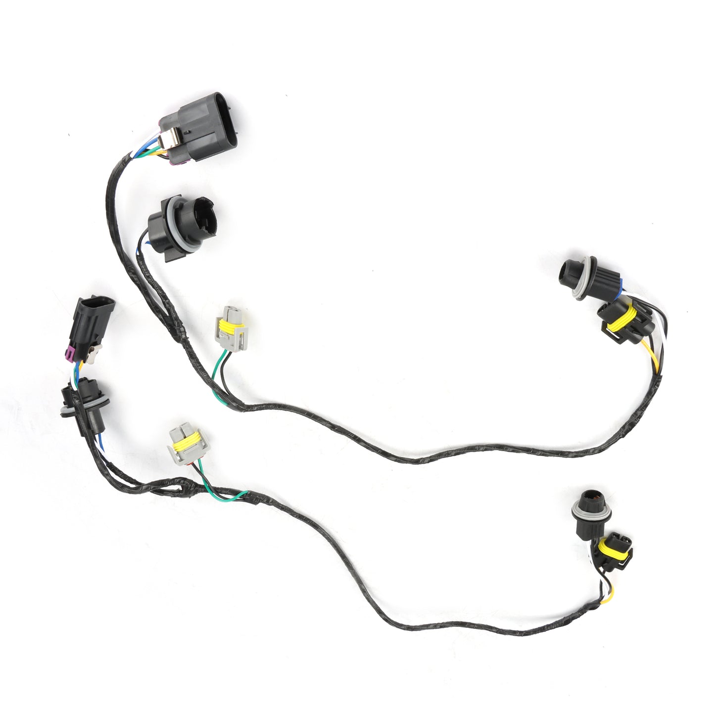 Pack of 2 for Chevrolet Malibu 08-12 645-539 Headlight Wiring Harness 15930264