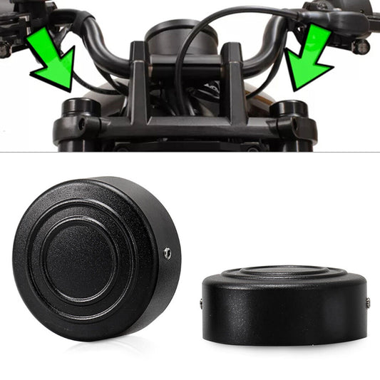 Fit for Harley Sportster S RH1250 2021-22 Front Axle Cover Cap Nut Motorcycle Black