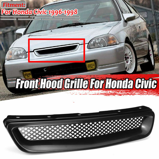 The grille grille is suitable for 1996-98 for Honda for Civic EK JDM CX DX EX HX LX TR