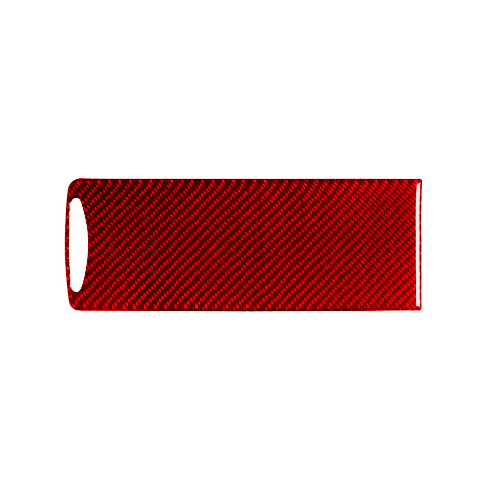 Red Carbon Fibre Cup Holder Trim For Land for Range Rover Sport 2014-2017