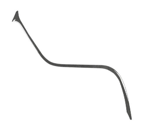 Strip Trim for Toyota for Camry 2018-2023 Real Carbon Fiber S-Shape Center Console