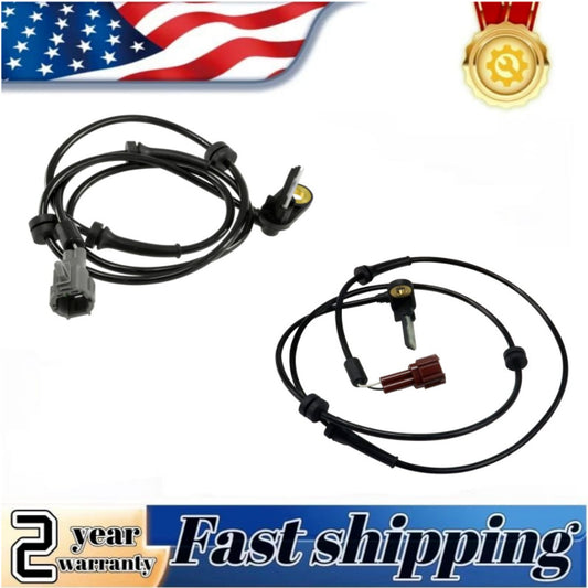 2-piece ABS speed sensor rear left and right accessories: for Nissan Titan 2004-2011 V8 5.6L