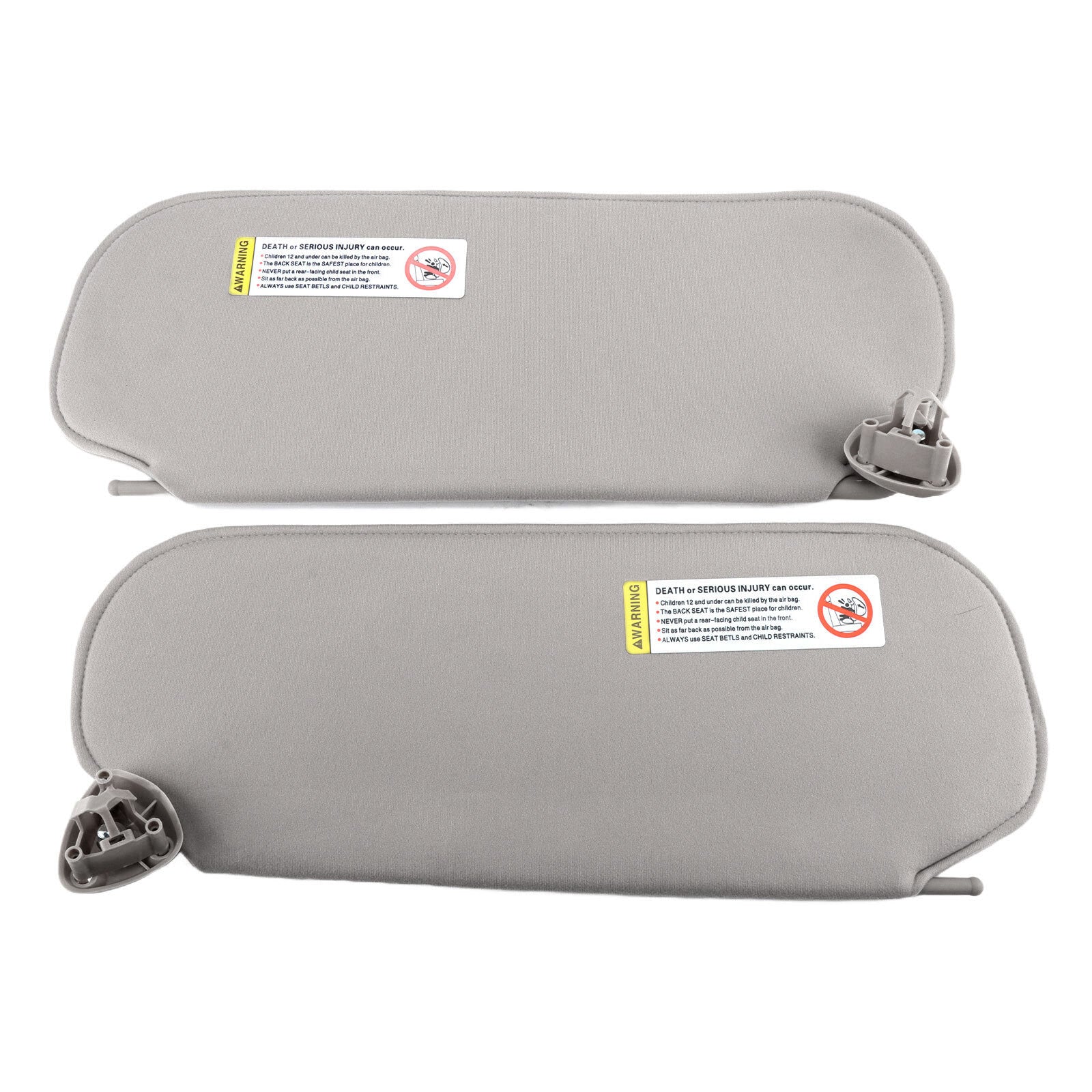 Sun Visor Gray Left+Right 84054695 84054688 for Chevrolet Express 1500 2500 3500