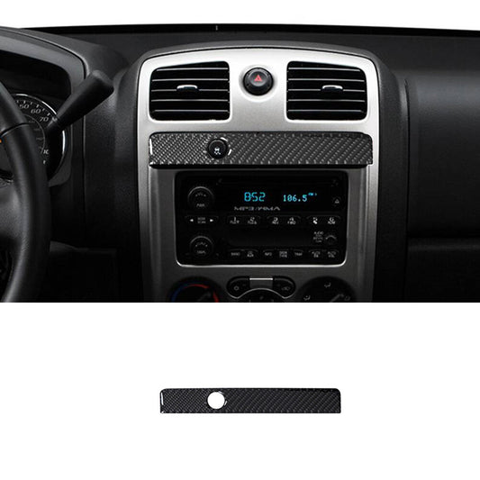 Carbon Fiber Above Radio Accent TCS Cover For Colorado 2004-12/ for Canyon 2005-12
