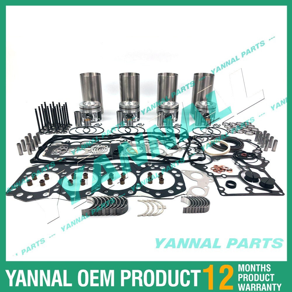 new 4J1 Overhaul and Reconstruction Kit with Gaskets for Isuzu Diesel Engines