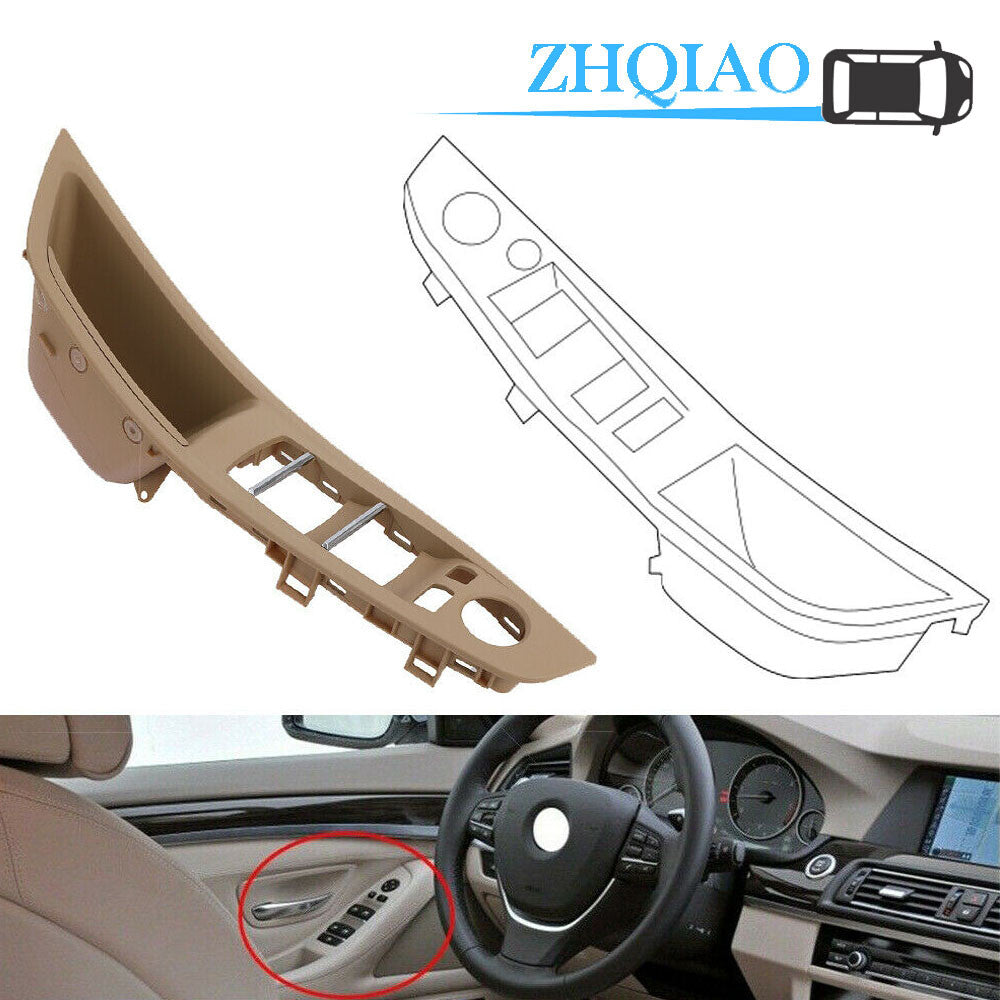 51417225875 Beige Driver Door Left Pull Handle Cover Trim Fits for BMW 5 series F10