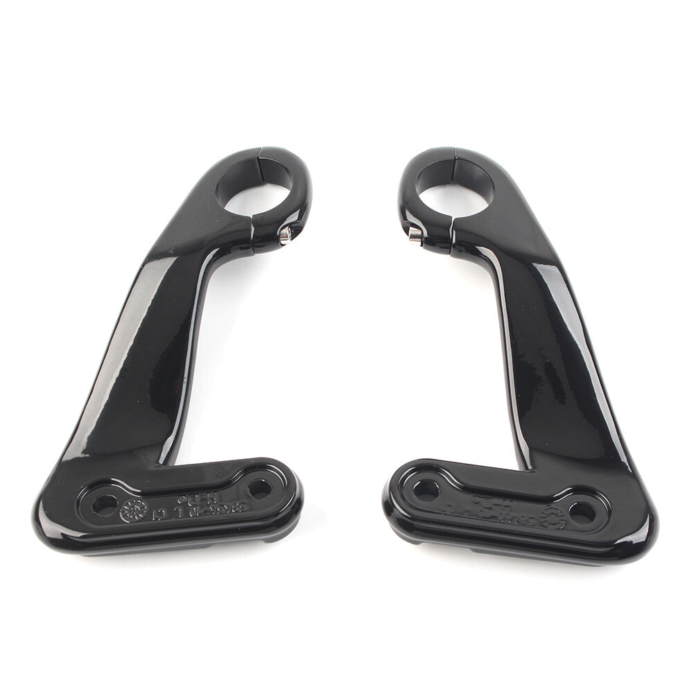 2¢ª Front Fairing Support Bracket Mount Kit Fit for Harley Road Glide 2010-2013 Black