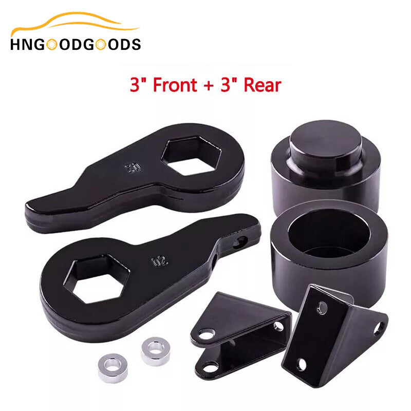3-inch front and 3-inch rear leveling and lifting shock absorbers for 2003-2010 for Hummer H2