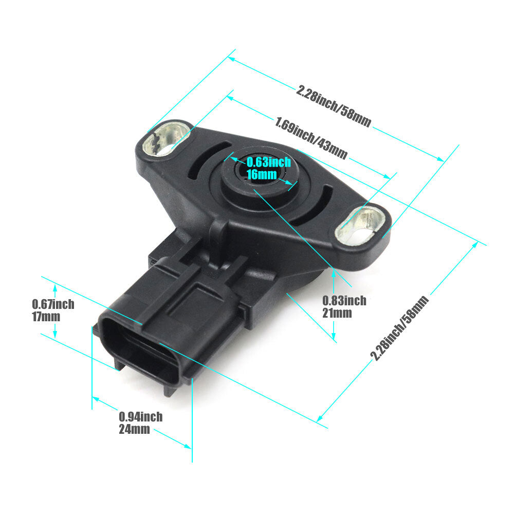 for Honda Foreman 500 37890-HN2-006 New TPS Throttle Position Sensor Replacement