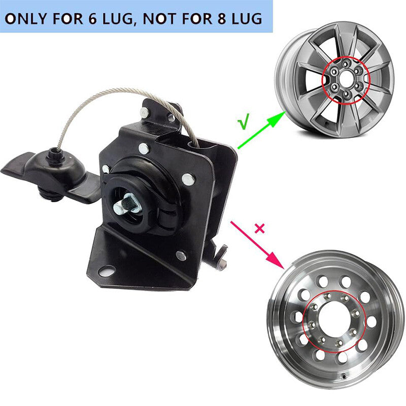 Spare tire winch bracket hoist suitable for Chevrolet Silverado 1500 for GMC for Sierra 1500 924-510