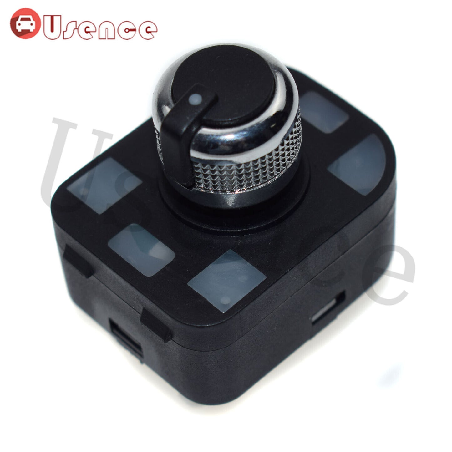 CHROME Knob Control Mirror Switch for Audi A4 S4 B6 A6 R8 Quattro Q7 4F0959565
