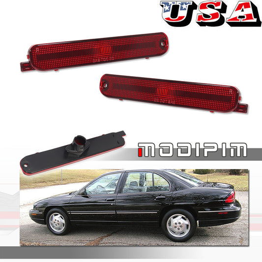 Suitable for 95-01 for Chevrolet Lumina 95-99 Monte Carlo red side marker light housings