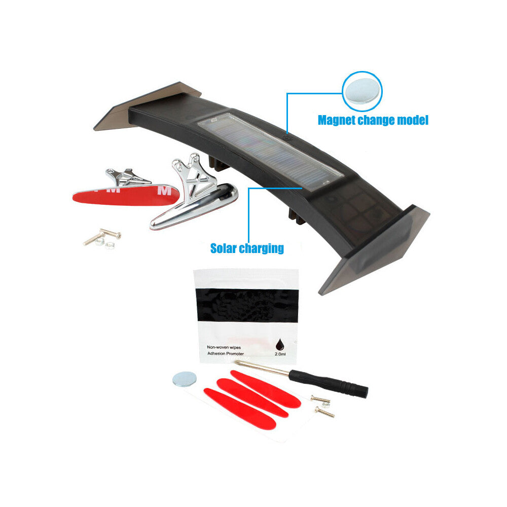 General Motors for Mini Rear Wing Boiler LED Solar Warning Light Taillight