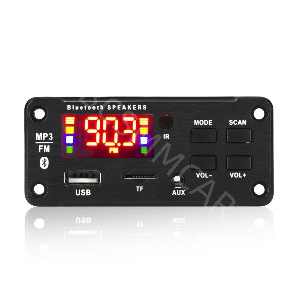 Car FM Radio Module Bluetooth Speaker MP3 Decoder Board USB TF AUX Music Player