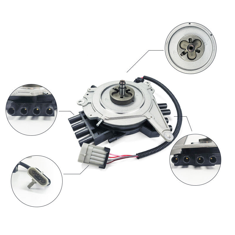 Ignition Distributor + Harness Kit For Optispark LT1 for Chevy Camaro Caprice Corvet