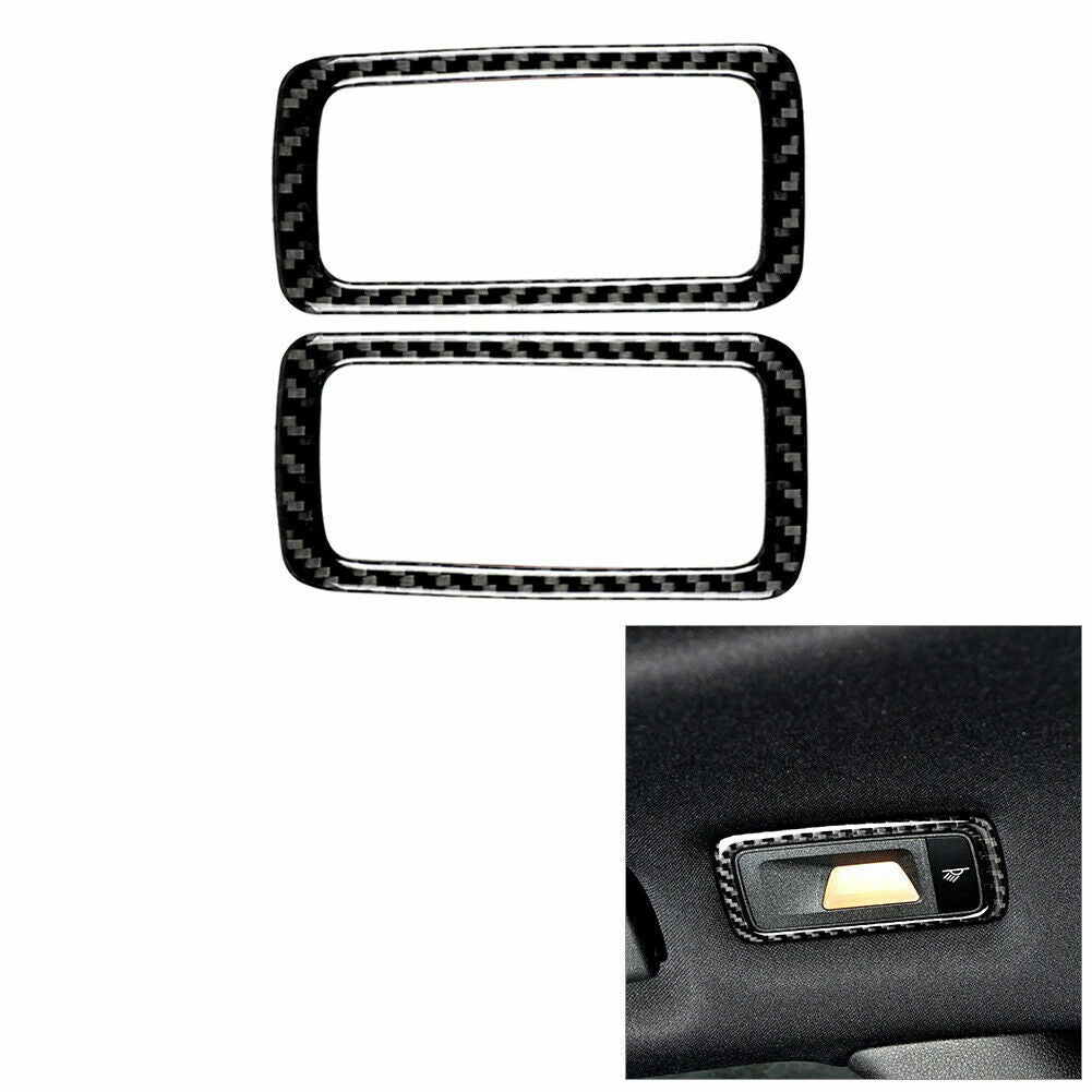 Carbon Fiber Rear Roof Light Frame Trim Cover for Porsche Macan 2014-2019