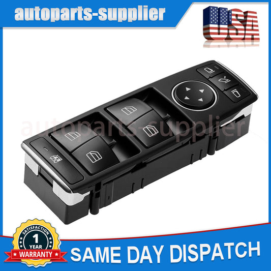 Electric window switch A2128208310 is suitable for Mercedes-Benz W204, W212, E350, E400, E550, C300, etc.