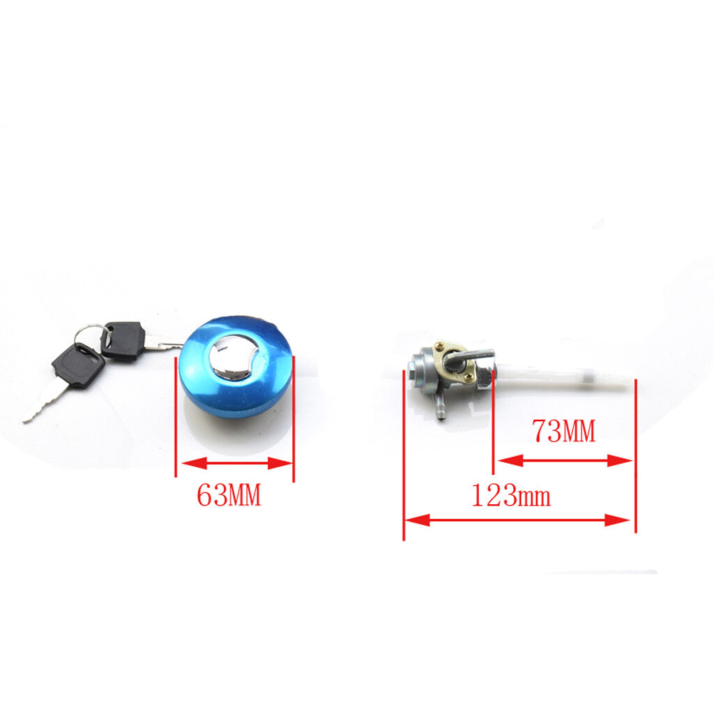 Ignition Fuel Tank Cap Helmet Anti-theft Lock  switch for Monkey Z50 Bike