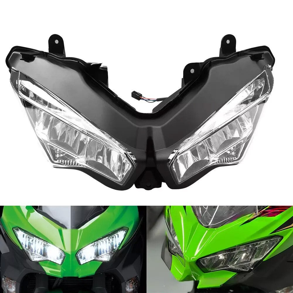 Front LED Headlamp Assy fit for KAWASAKI NINJA400 ABS 2018/19/20/21/22/23/24