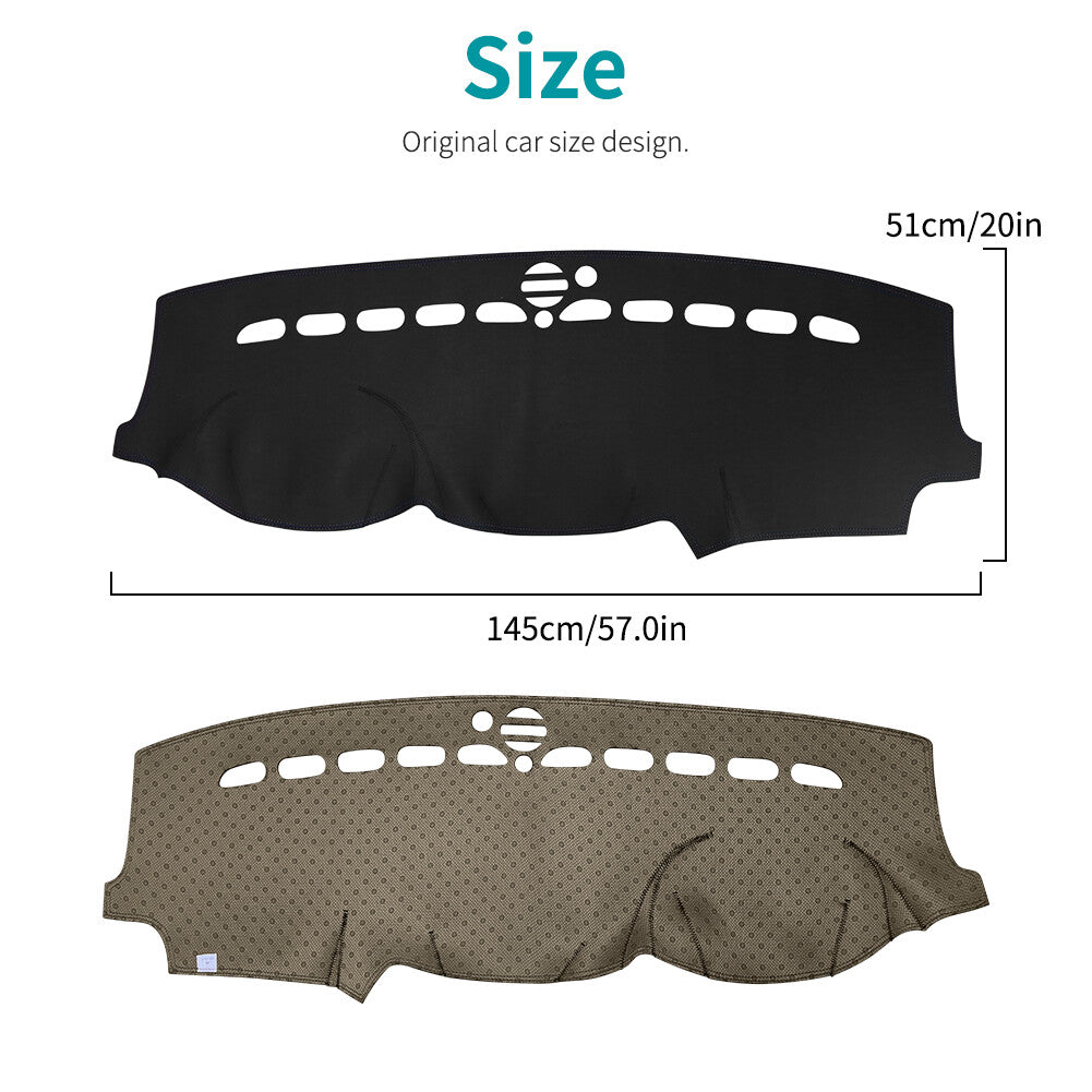 Dashboard Leather Dashmat Cover Dash Mat for Jeep Grand Cherokee 2011-2017 US