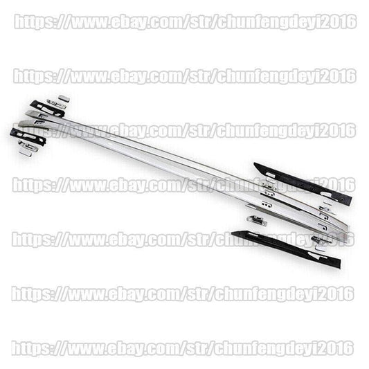 silver Roof Rack Rail for Land Rover Discovery Sport 2015-2022 Luggage Carrier