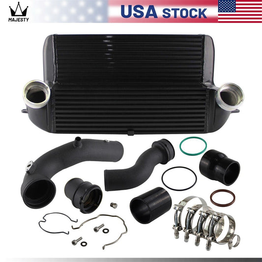 Intercooler Kit + Charge Boost Pipe Turbo for BMW X5 F15 E70 X6 F16 E71 35i 3.0L