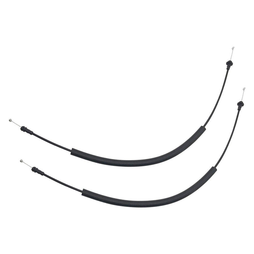 2PCS Rear Door Latch Release Cables for 1998-2002 for Dodge for Ram 1500 2500 350 Black