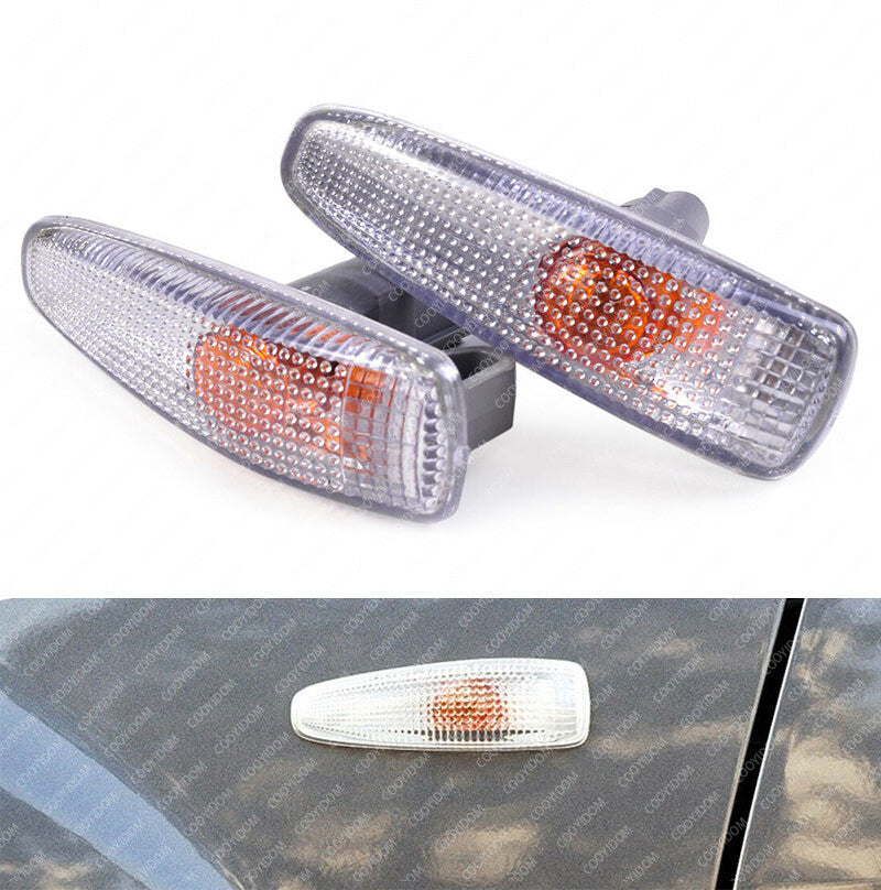 Pair for Mitsubishi Lancer Outlander Sport RVR ASX Side Fender Lamp signal Light