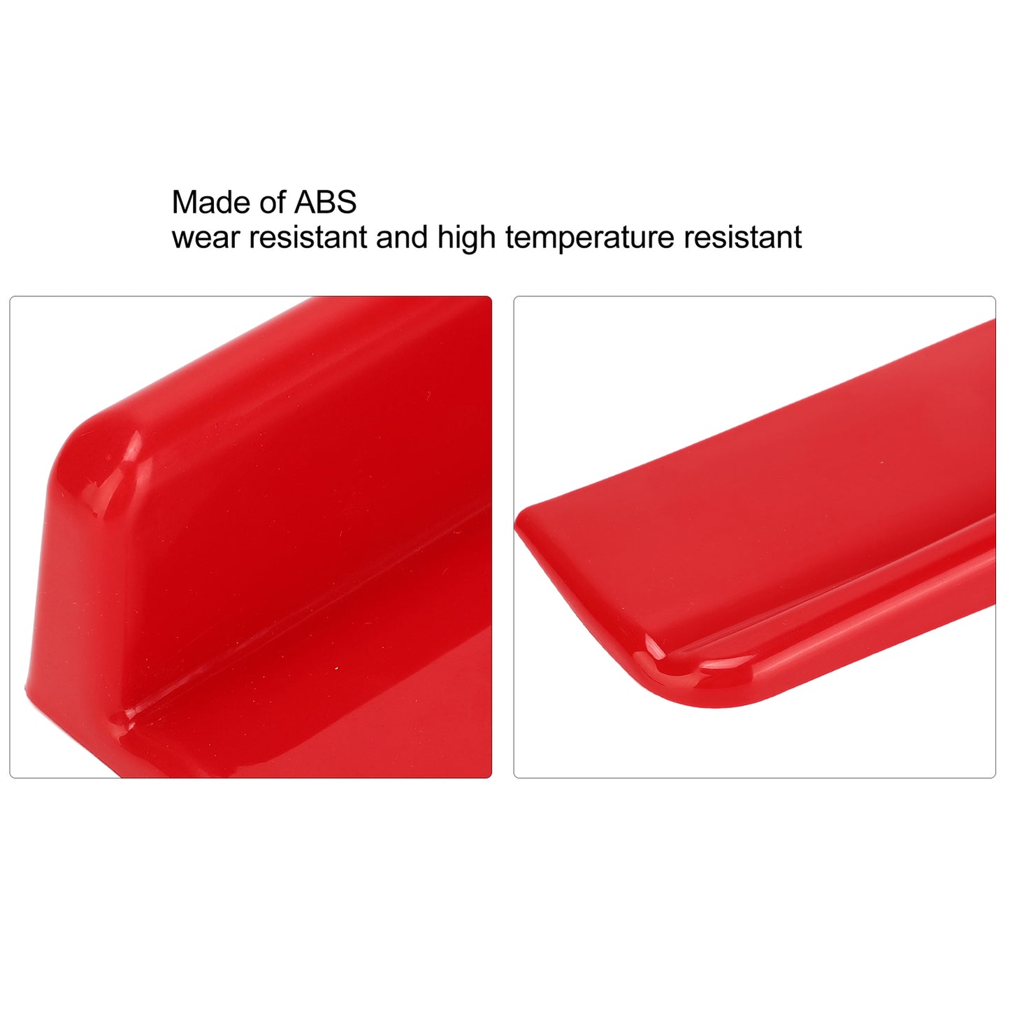 Hot 2pcs Car Side Skirt Anti-Scratch Winglets Diffuser Splitter Parts For