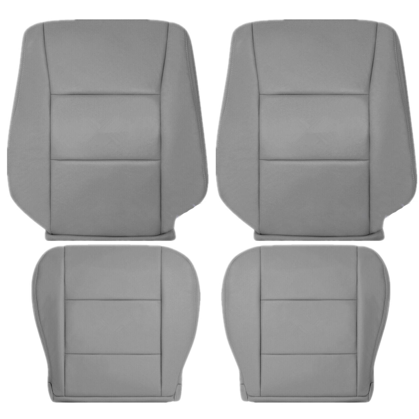 for Toyota for Land Cruiser 1998-2007 4PCS/Set Driver  Passenger Leather for Seat Cover