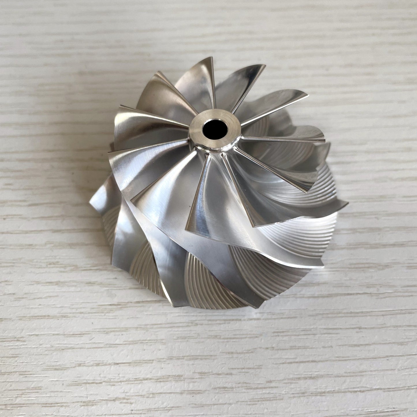 GT2871 452546-0005 53.11/70.98 mm 11+0 Blade Hole: 5.99 mm Performance Blank Wheel