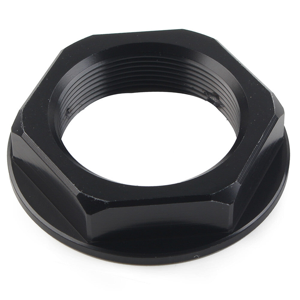 Triple Tree Stem Yoke Center Hole Mutter f¨¹r Universal Motor Aluminum Schwarz