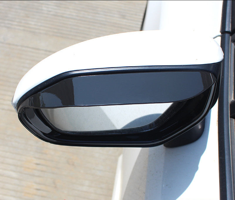 Bright Black Mirror Rain Eyebrow Cover Fit for Toyota for Camry 2018-2023