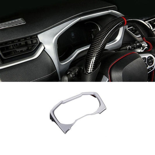 for Toyota RAV4 19-24 Silver Dashboard Meter Panel Frame Cover Trim Interior 1P