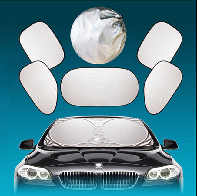 Car Windshield Curtai Sun Shade Heat Block Screen Ray Folding Cover