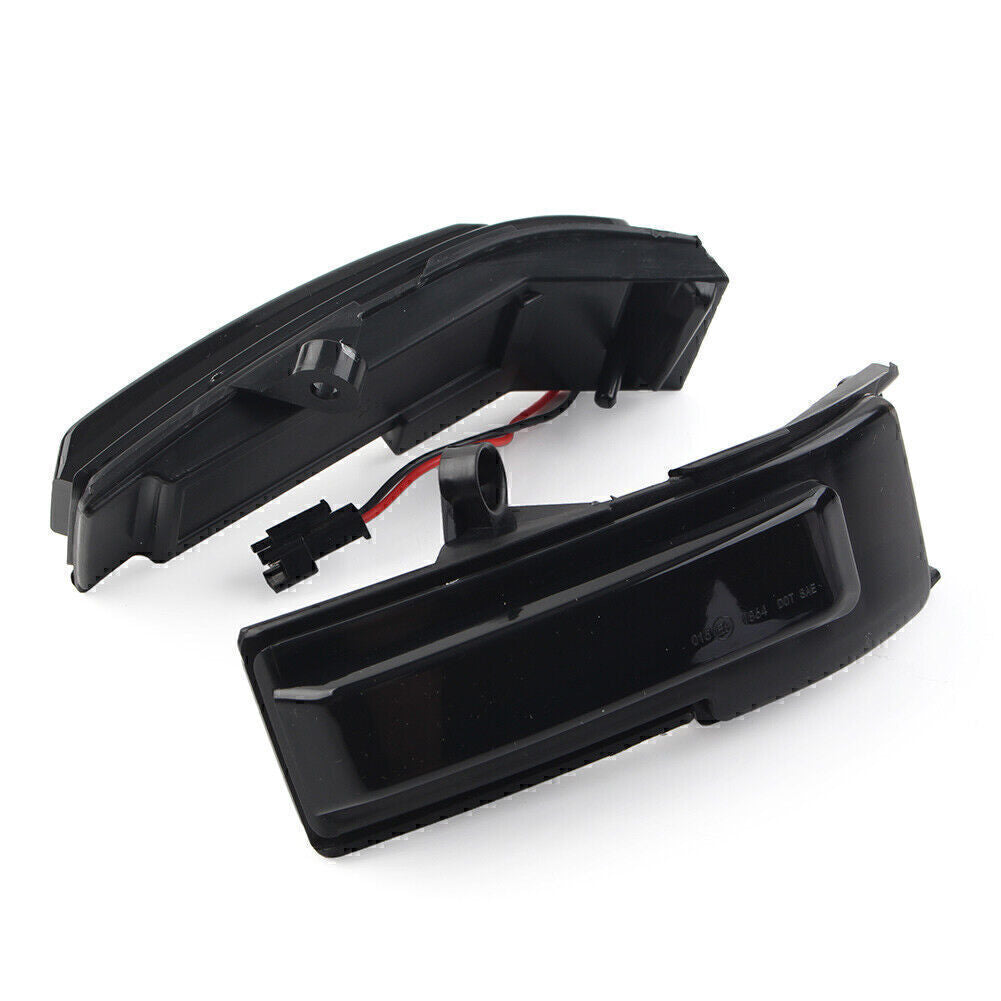 for Ford F-150 2015-2020 Dynamic LED Rearview Mirror Flowing Turn Signal Light
