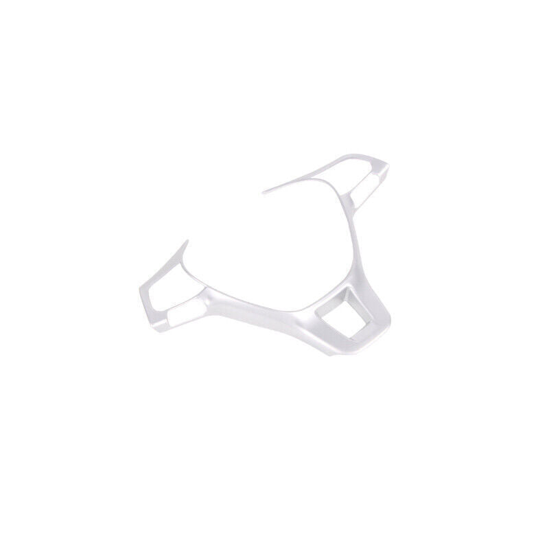 1X Matte Silver Inner Steering Wheel Frame Cover Trim for Volkswagen Atlas 18-20