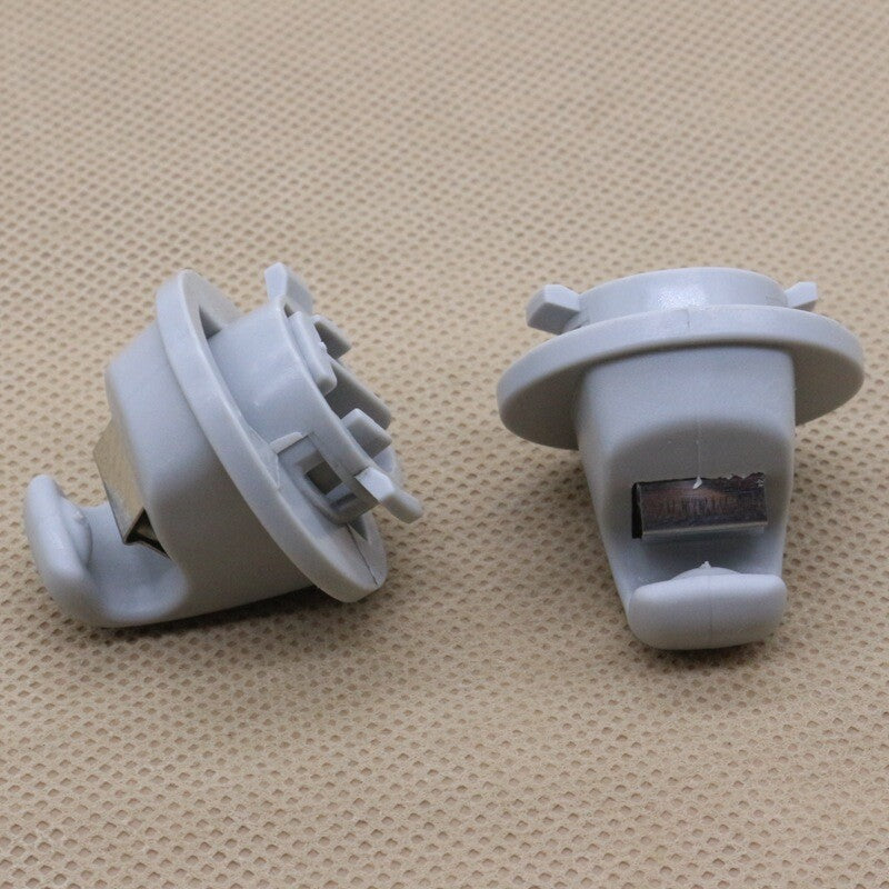 2-Piece Sunshade Clip Bracket for Volkswagen for Golf MK7, for Jetta , for Passat B8 (Inner Gray) 5G0857561B