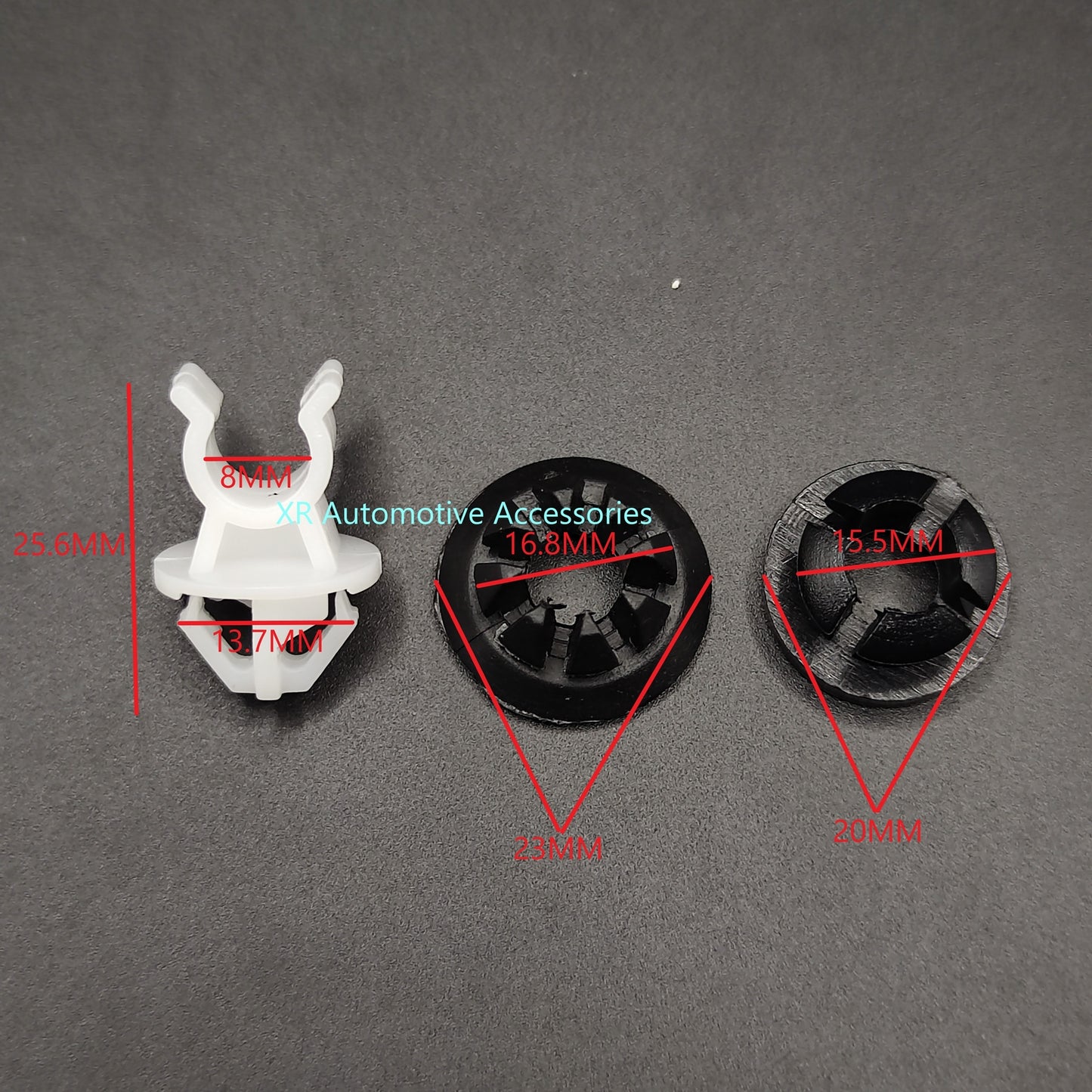 3 PCS for Honda Hood Support Bar Clip