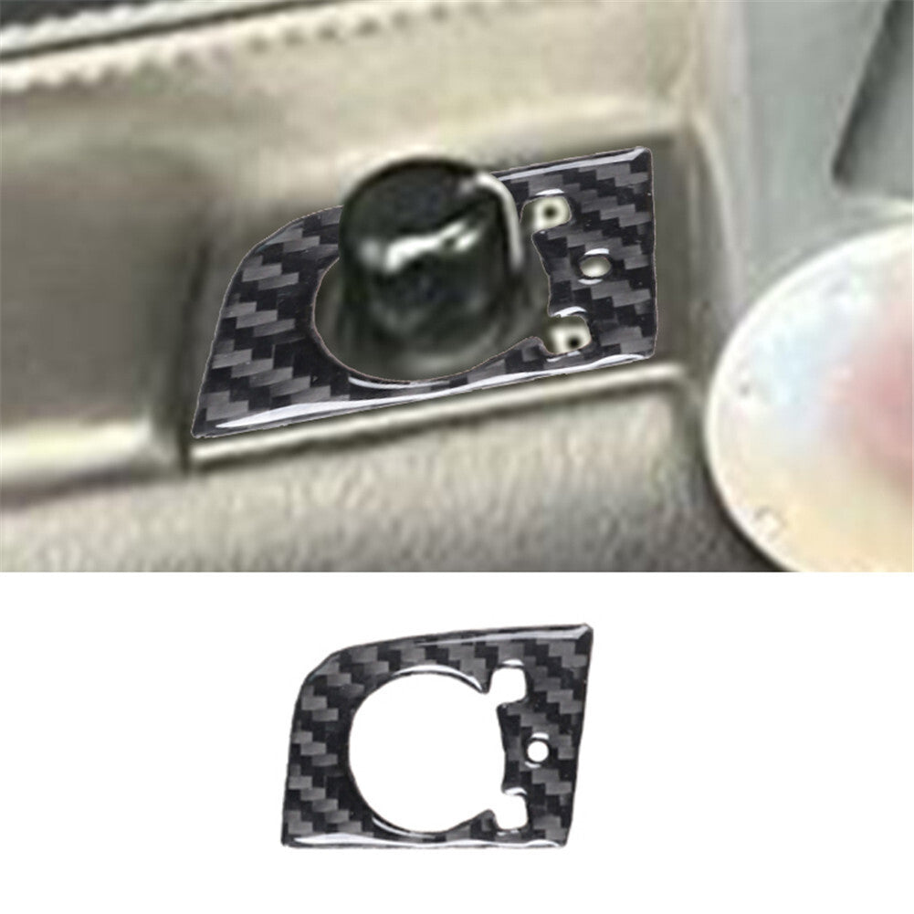 Carbon Fiber Interior Mirror Control Button Panel Trim for Audi TT 8N 2001-2006