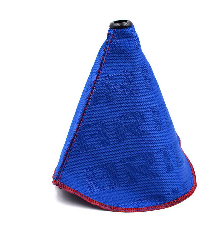Car Gear Shift Knob Boot Racing Gearbox Protective Cover, Premium Fabric Blue, Suitable for Jaguar