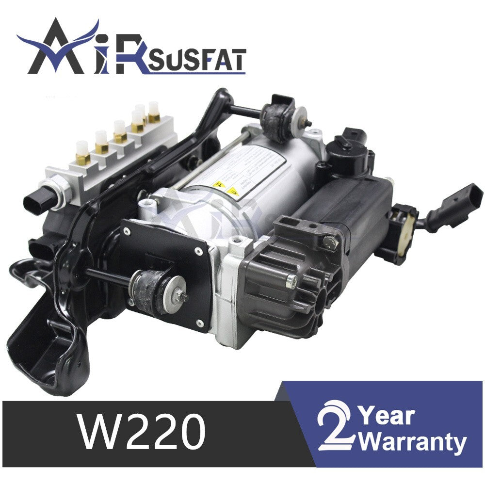 for Mercedes W220 S Class Air Suspension Compressor Pump Valve Block Assembly