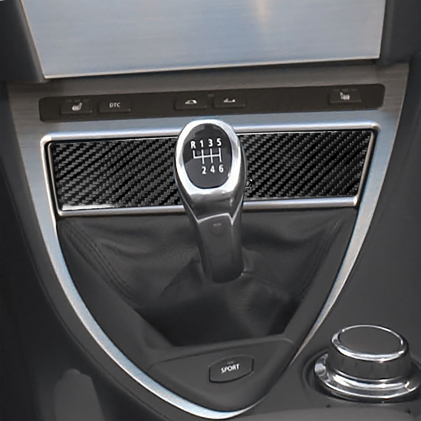Carbon fiber storage box internal protective cover suitable for BMW 650i E63 M6 2004-10